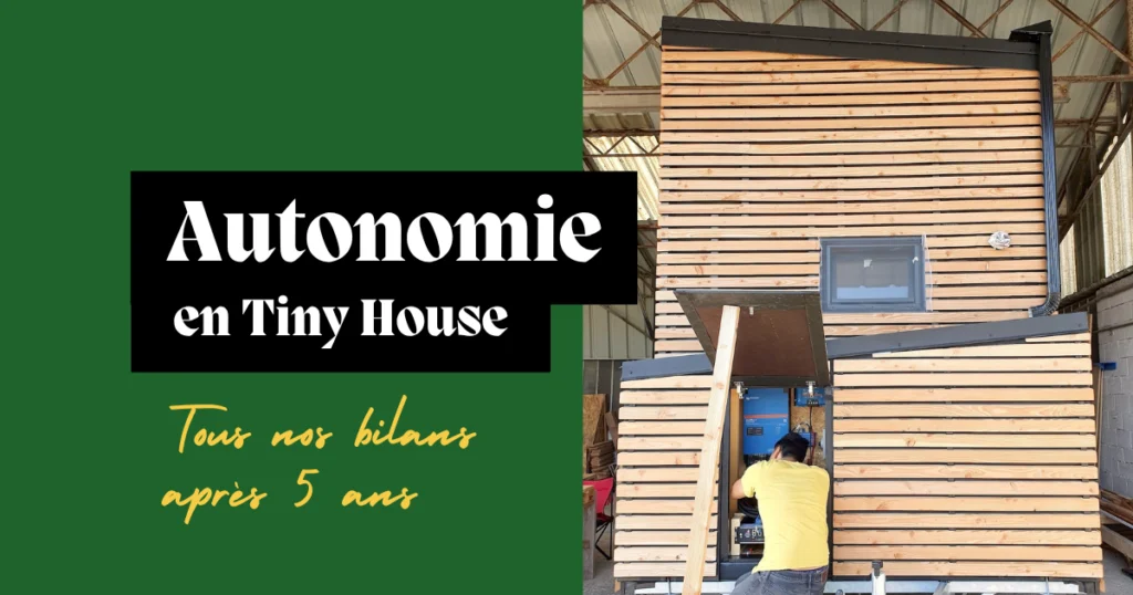 Systèmes d'autonomie eau, gaz et chauffage testés sur la Tiny House YOUCA pendant 5 ans
